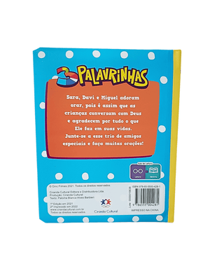 3 Palavrinhas - Vamos Orar Juntos-TerraCotta Arte Sacra