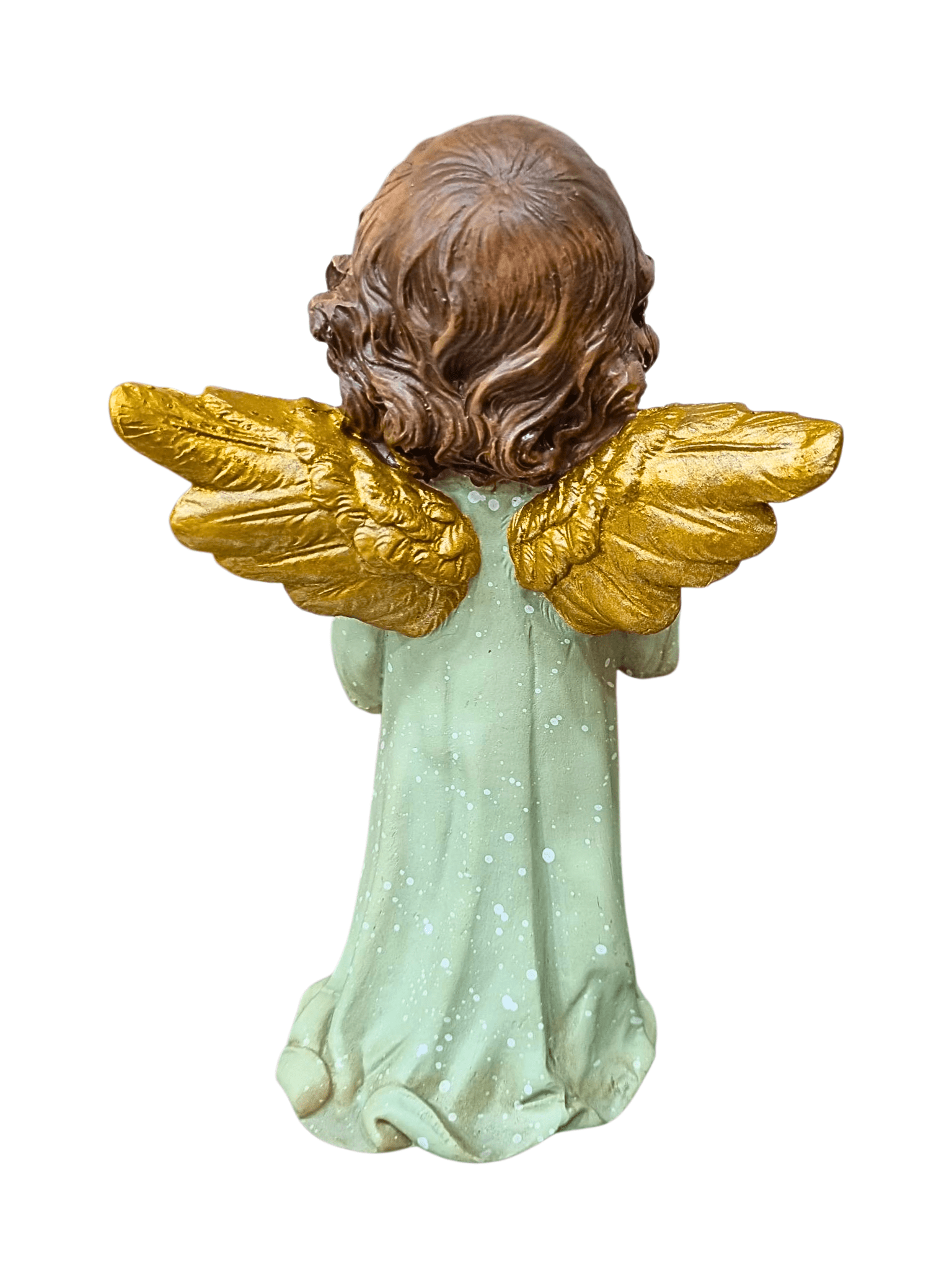 Anjo com Bíblia em Resina 18 cm-TerraCotta Arte Sacra