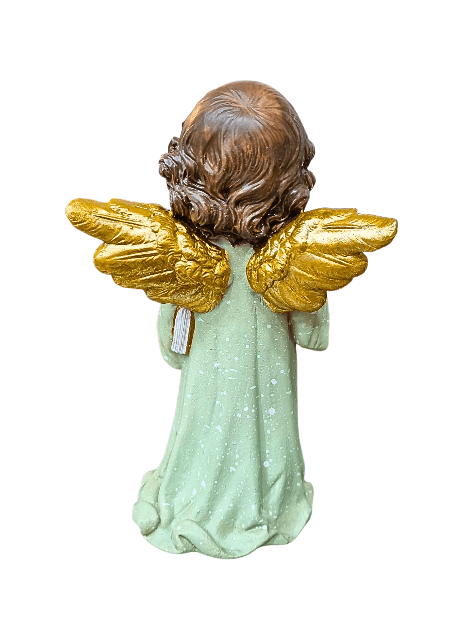 Anjo com Cruz em Resina 18 cm-TerraCotta Arte Sacra
