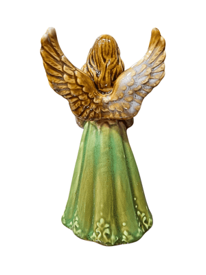 Anjo em Porcelana com Bíblia 15 cm-TerraCotta Arte Sacra