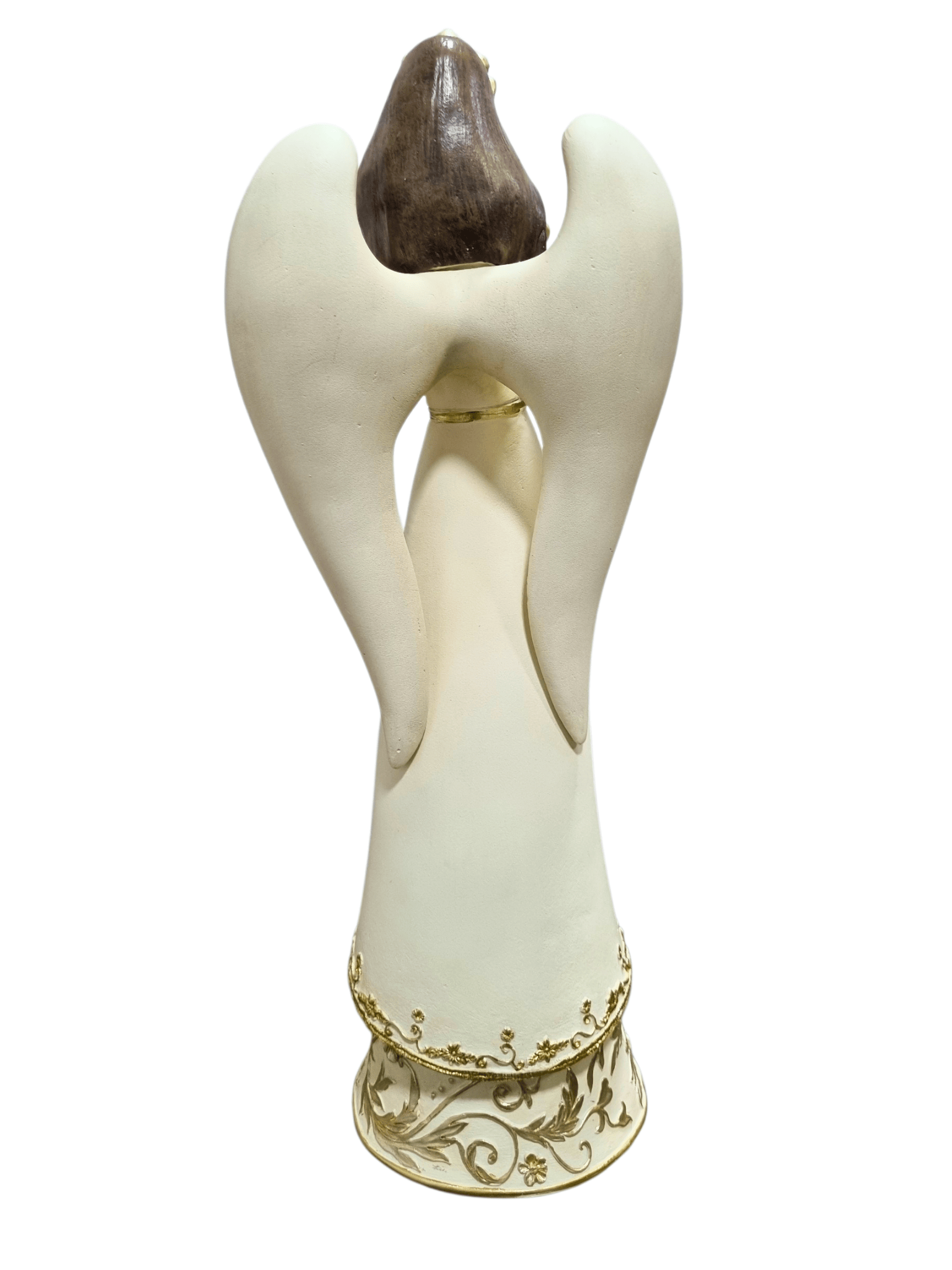 Anjo em Resina com Alaúde 36 cm-TerraCotta Arte Sacra