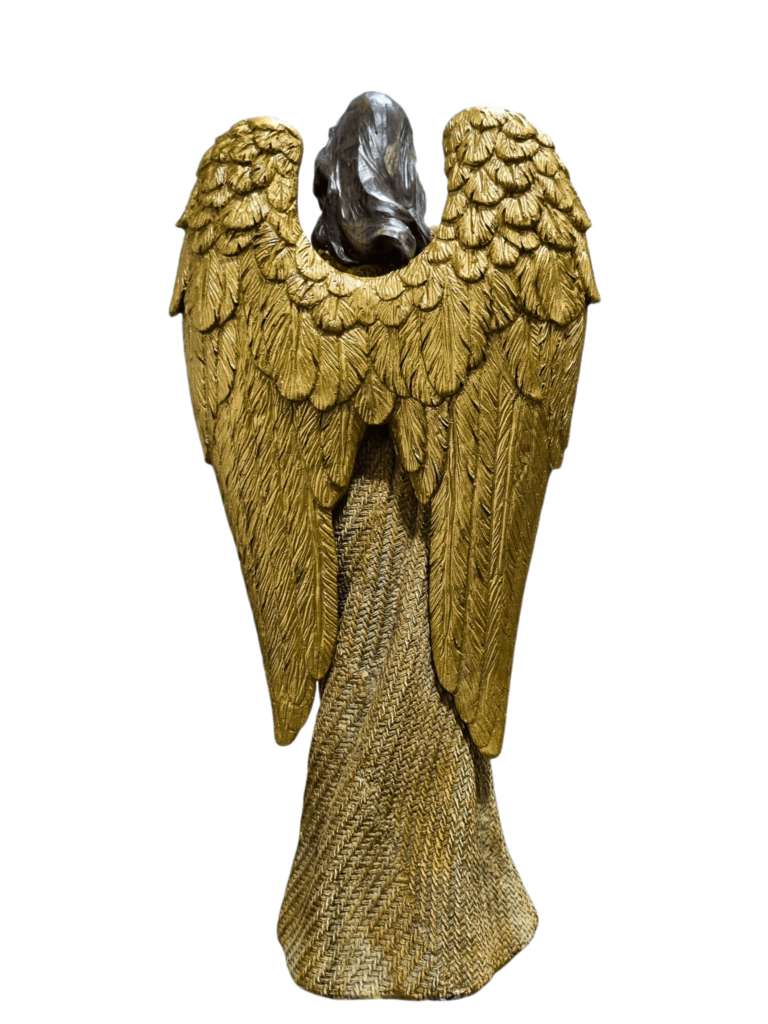Anjo em Resina com Flauta 38 cm-TerraCotta Arte Sacra
