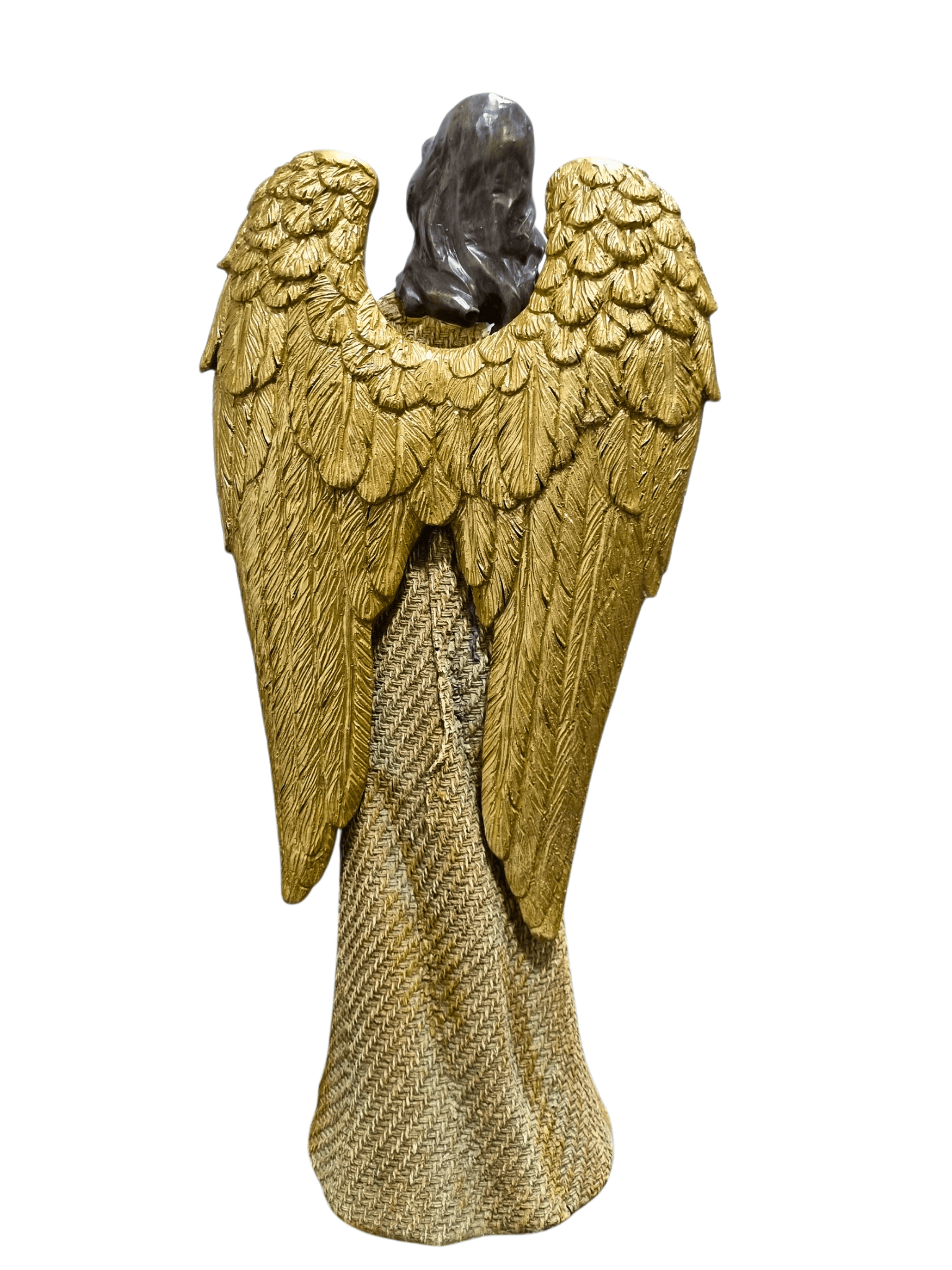 Anjo em Resina com Lira 38 cm-TerraCotta Arte Sacra