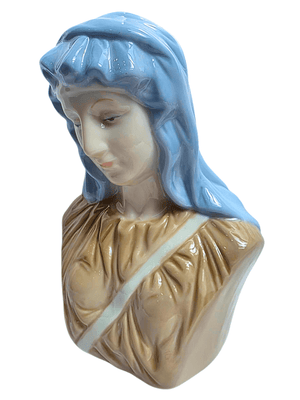 Busto de Nossa Senhora em Porcelana 14 cm-TerraCotta Arte Sacra