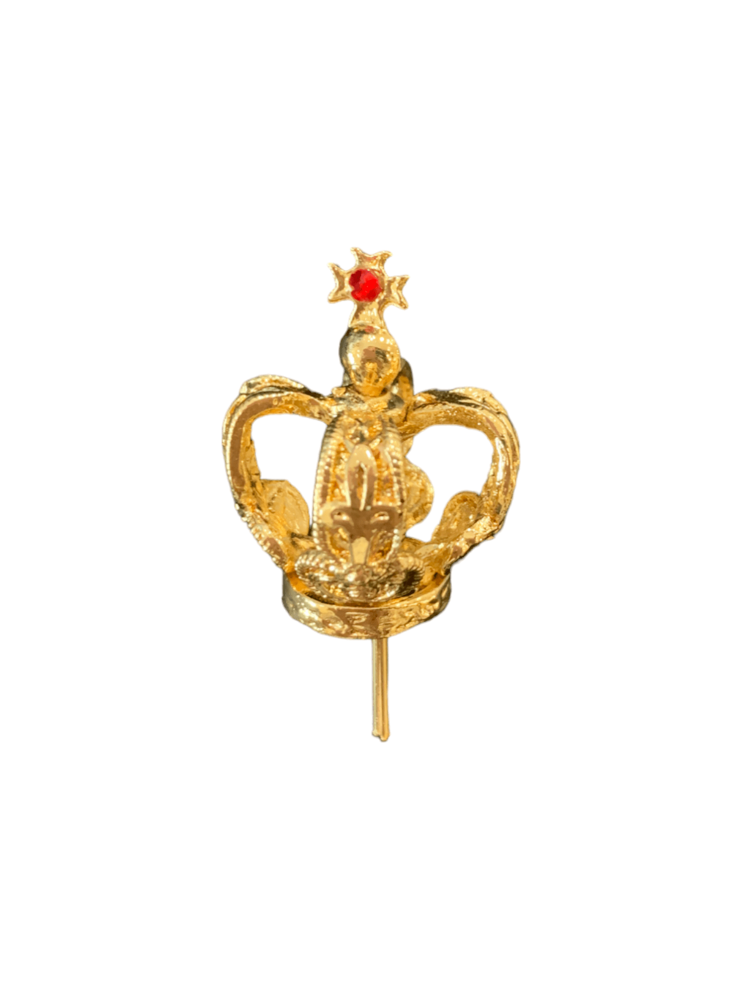 Coroa de Metal Banhada à Ouro Ideal para Imagem de 15 cm-TerraCotta Arte Sacra