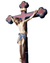 Crucifixo Barroco Italiano 36 cm-TerraCotta Arte Sacra