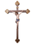 Crucifixo Italiano Com Ponteira 41 cm-TerraCotta Arte Sacra