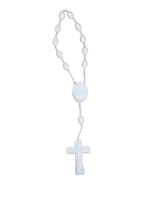 Dezena Escapulário Branca-TerraCotta Arte Sacra