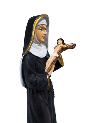 Imagem da Santa Rita em Resina 13 cm-TerraCotta Arte Sacra