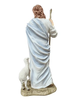 Imagem de Jesus Bom Pastor em Resina 28 cm-TerraCotta Arte Sacra