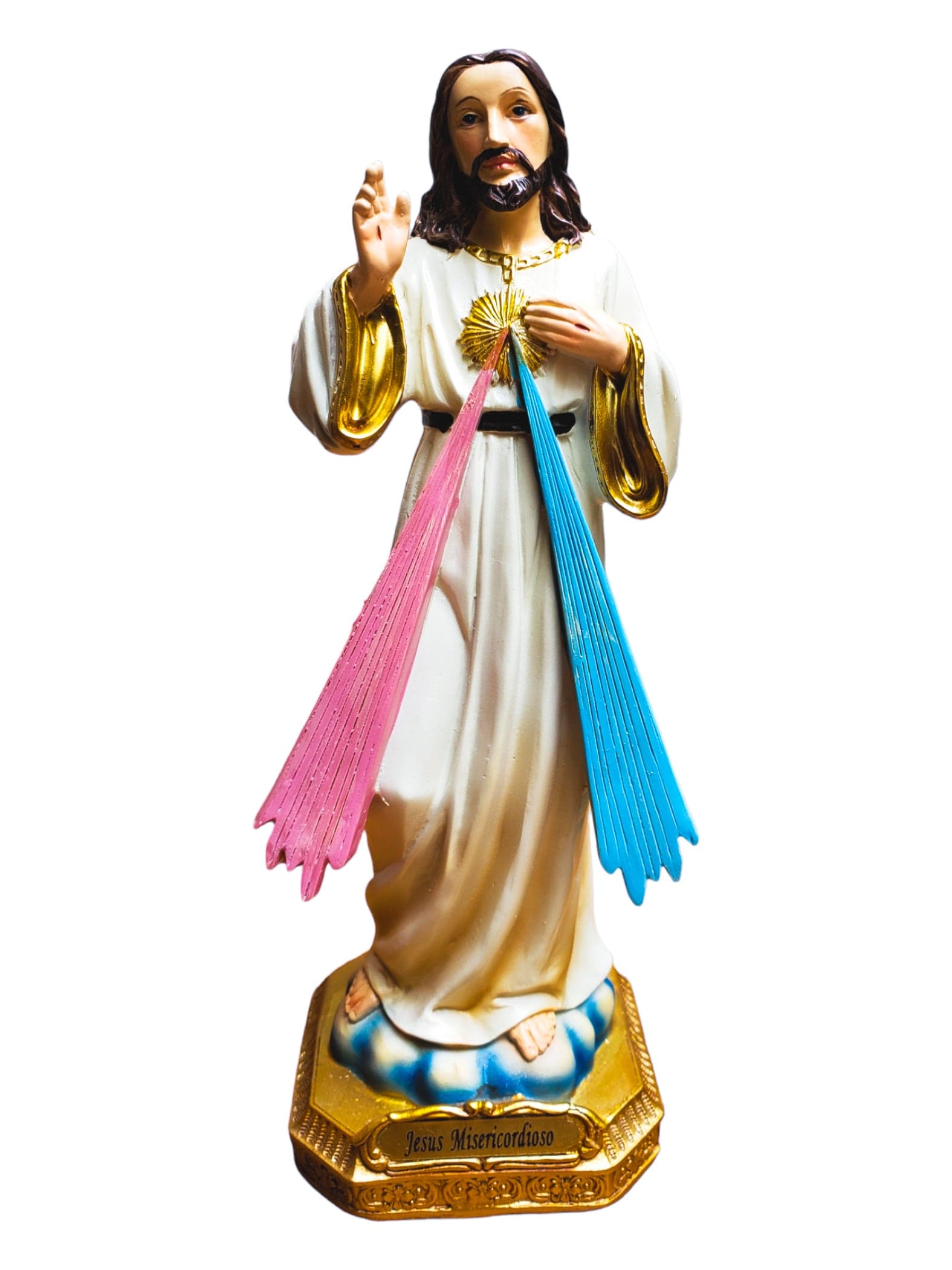 Imagem de Jesus Misericordioso em Resina 20 cm-TerraCotta Arte Sacra
