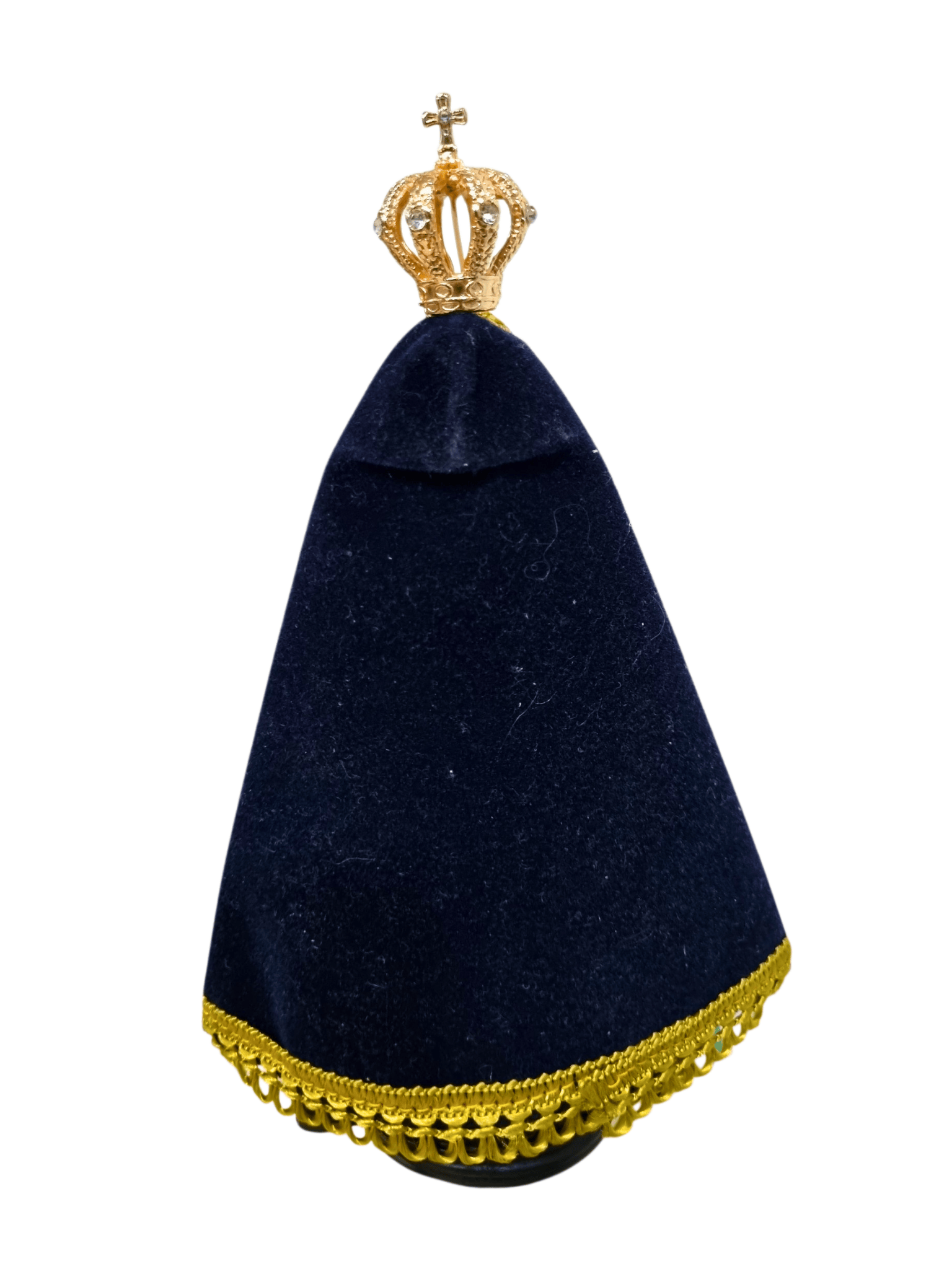 Imagem de Nossa Senhora Aparecida Em Pó de Mármore Manto Laço 18 cm-TerraCotta Arte Sacra