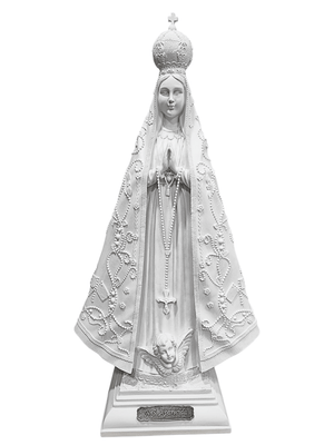 Imagem de Nossa Senhora Aparecida em Pó de Mármore 70 cm-TerraCotta Arte Sacra