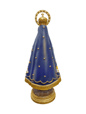 Imagem de Nossa Senhora Aparecida em Resina 30 cm-TerraCotta Arte Sacra