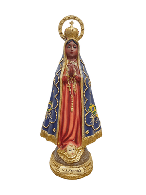 Imagem de Nossa Senhora Aparecida em Resina 30 cm-TerraCotta Arte Sacra