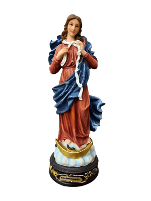 Imagem de Nossa Senhora Desatadora dos Nós em Resina 30 cm-TerraCotta Arte Sacra