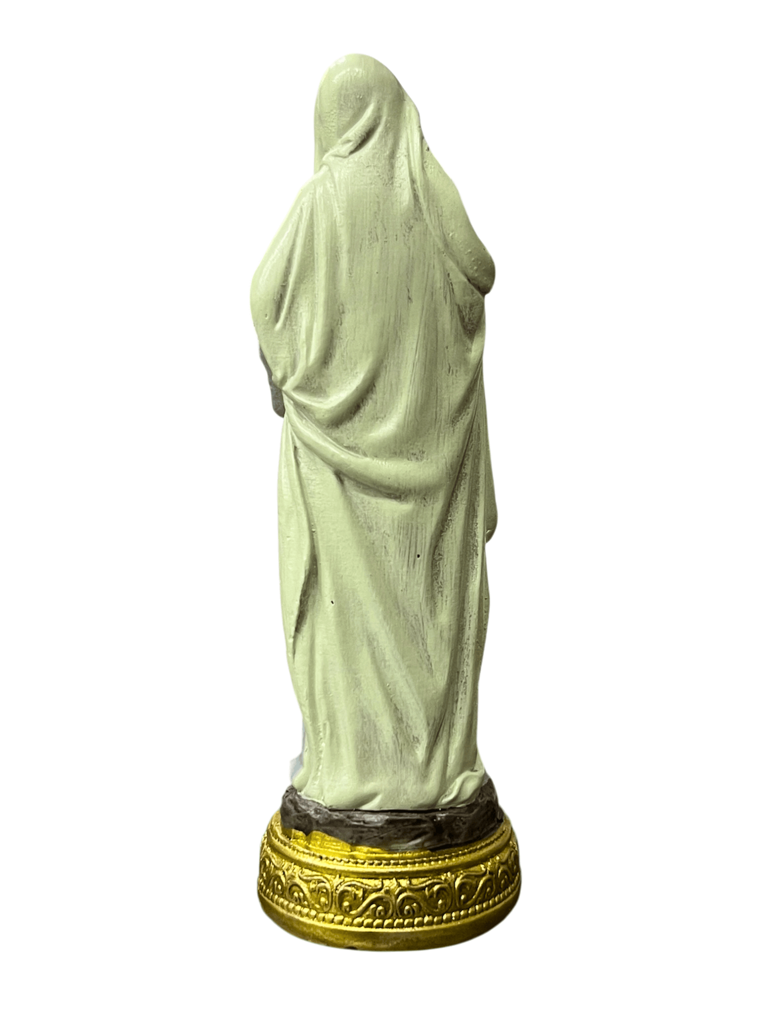 Imagem de Nossa Senhora Grávida em Resina Colorida 13 cm-TerraCotta Arte Sacra