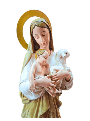 Imagem de Nossa Senhora "Mãe Amabilíssima" 35 cm-TerraCotta Arte Sacra