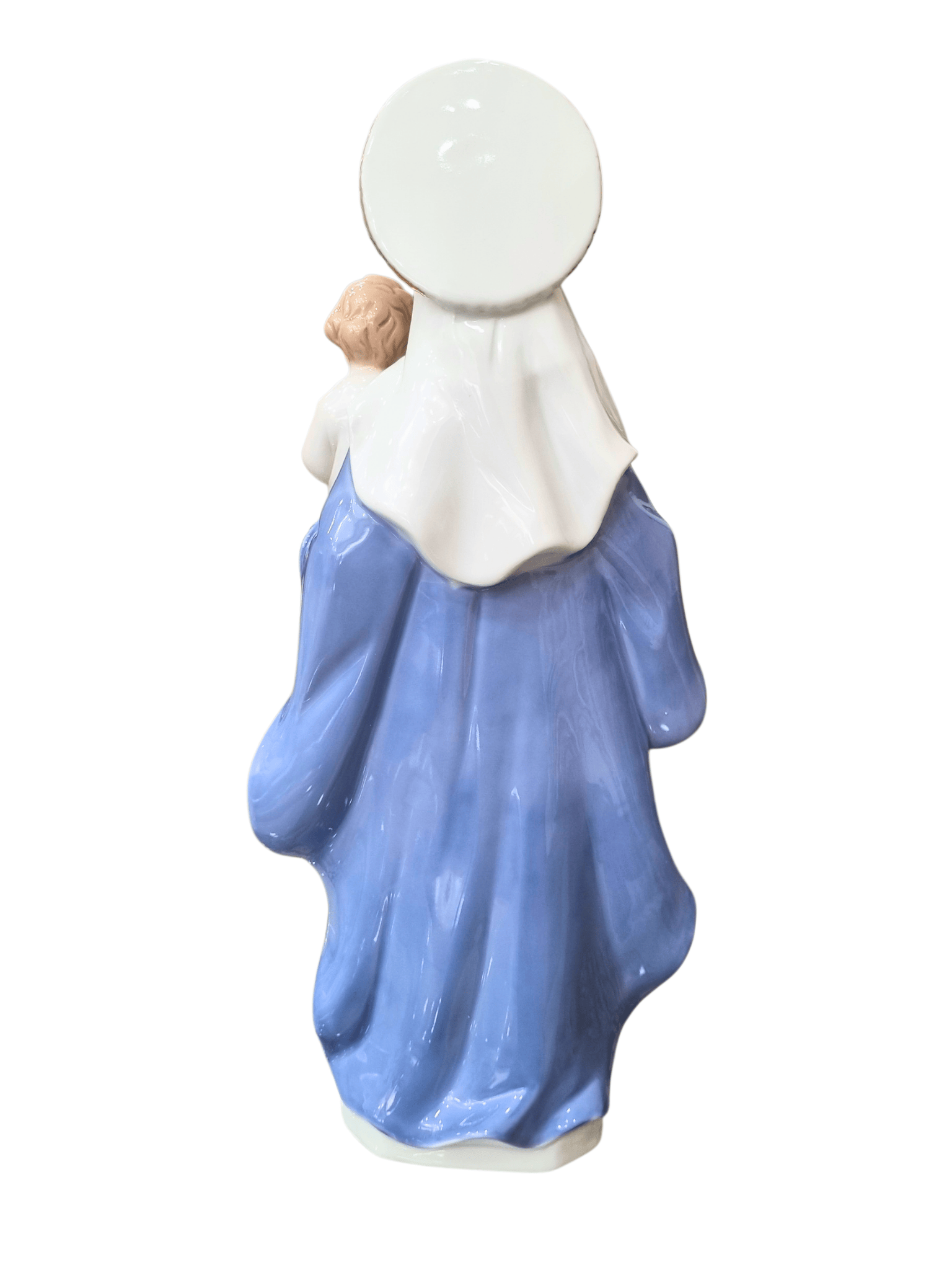 Imagem de Nossa Senhora com Jesus em Porcelana 30 cm-TerraCotta Arte Sacra
