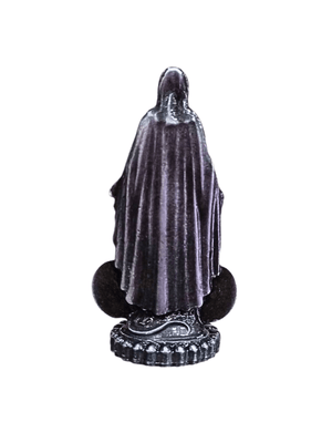 Imagem de Nossa Senhora das Graças com Medalha em Metal 6 cm-TerraCotta Arte Sacra