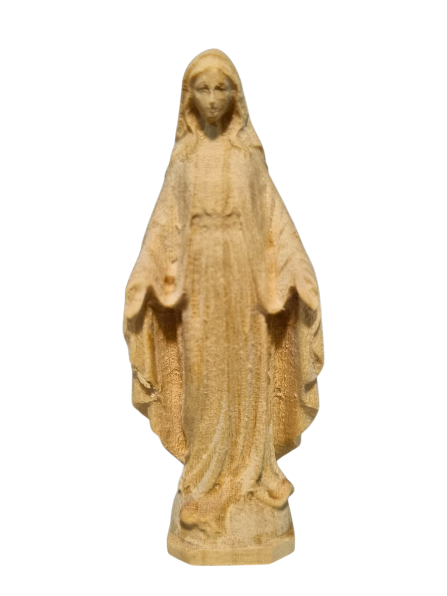 Imagem de Nossa Senhora das Graças em Madeira 7,2 cm-TerraCotta Arte Sacra