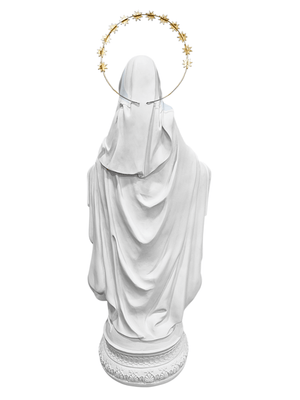 Imagem de Nossa Senhora das Graças em Pó de Mármore 60 cm-TerraCotta Arte Sacra