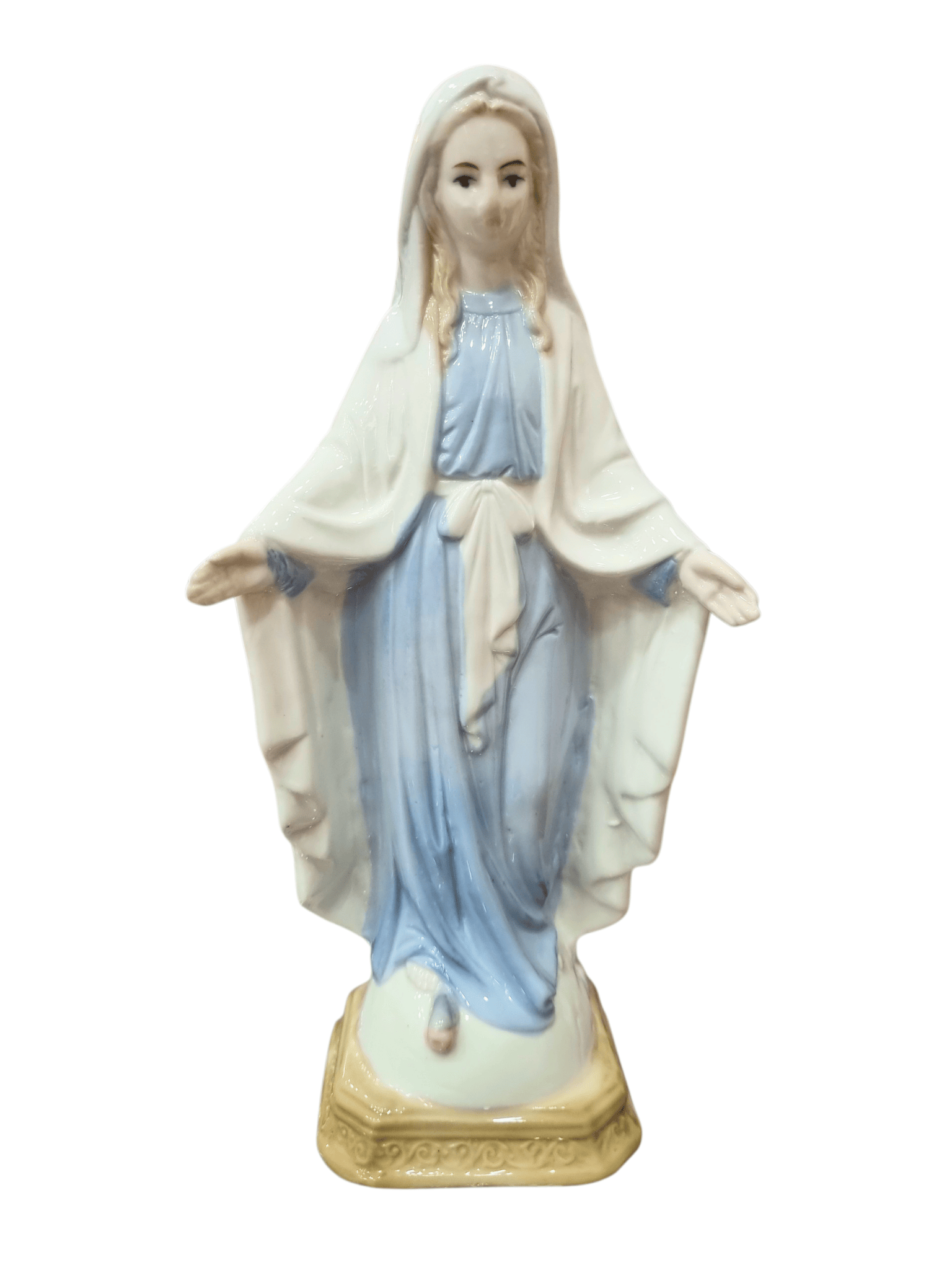 Imagem de Nossa Senhora das Graças em Porcelana 21 cm-TerraCotta Arte Sacra