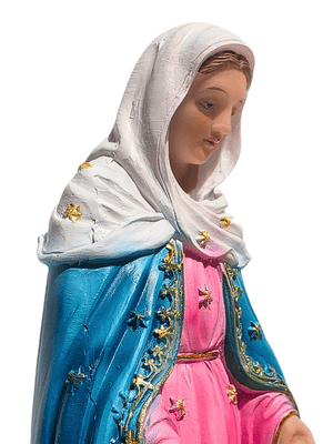 Imagem de Nossa Senhora das Lagrimas em Resina 20 cm-TerraCotta Arte Sacra