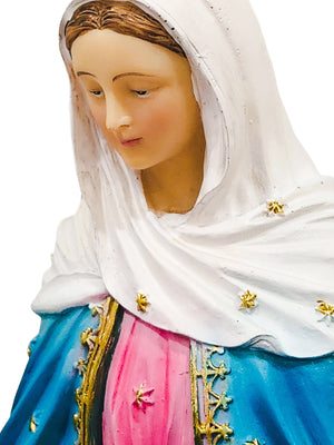 Imagem de Nossa Senhora das Lagrimas em Resina 40 cm-TerraCotta Arte Sacra