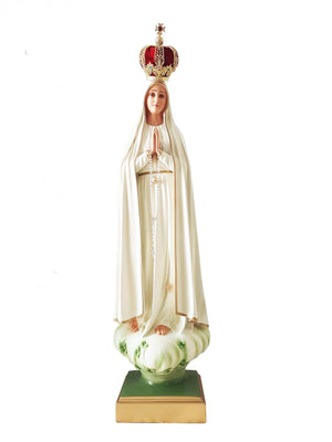 Imagem de Nossa Senhora de Fátima 75 cm-TerraCotta Arte Sacra