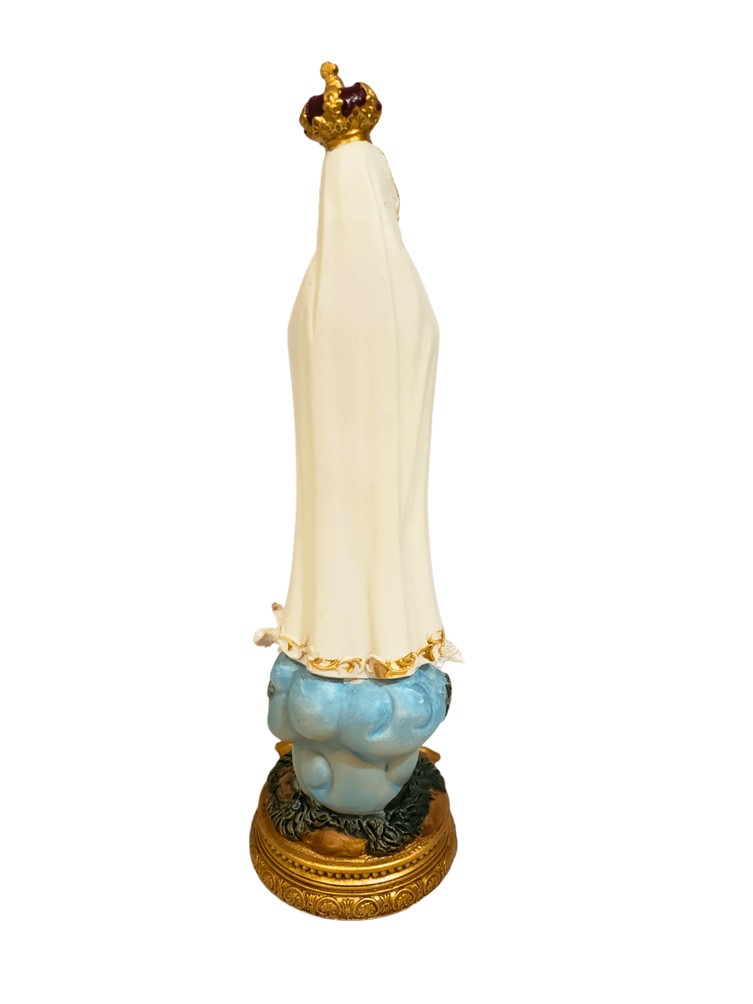 Imagem de Nossa Senhora de Fátima de Resina 10 cm-TerraCotta Arte Sacra