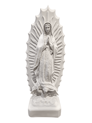 Imagem de Nossa Senhora de Guadalupe em Pó de Mármore 50 cm-TerraCotta Arte Sacra