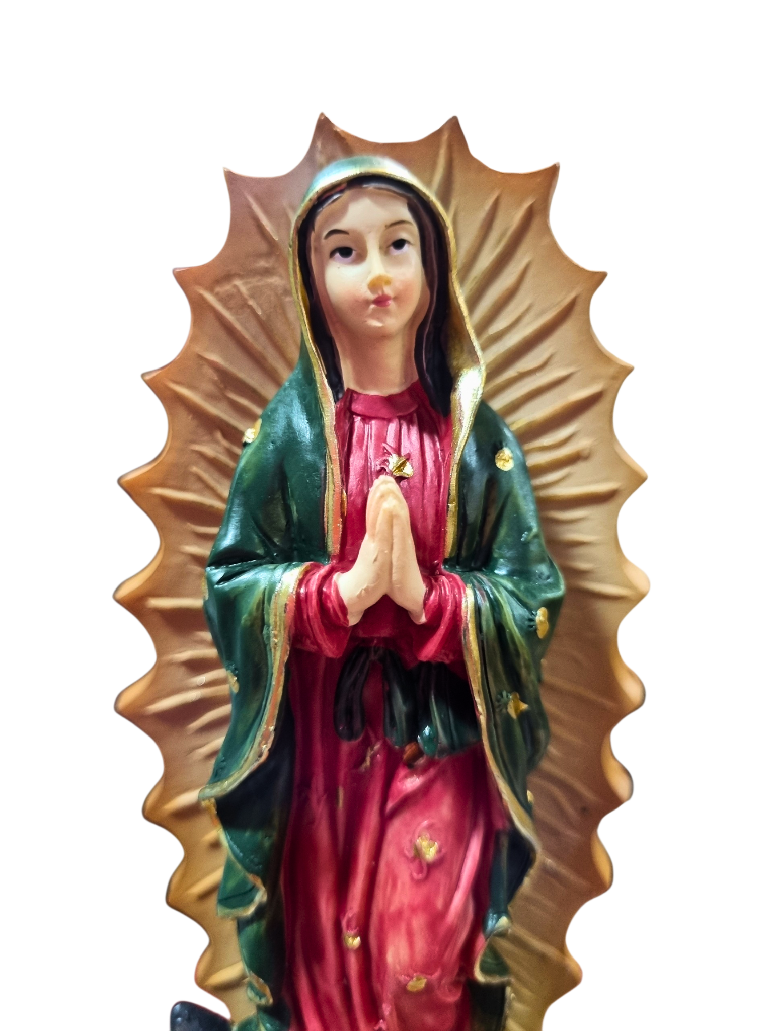 Imagem de Nossa Senhora de Guadalupe em Resina 17 cm-TerraCotta Arte Sacra