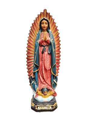 Imagem de Nossa Senhora de Guadalupe em Resina 23 cm-TerraCotta Arte Sacra