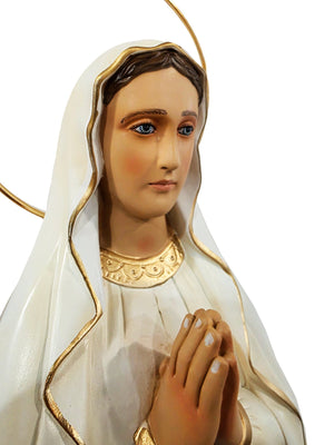 Imagem de Nossa Senhora de Lourdes Pó de Mármore 60 cm-TerraCotta Arte Sacra