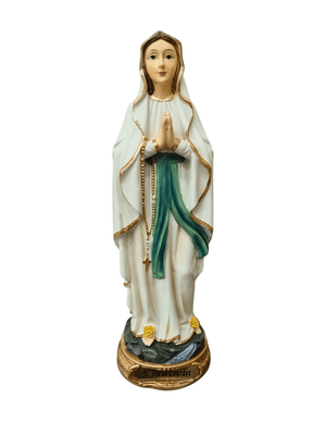 Imagem de Nossa Senhora de Lourdes em Resina 20 cm-TerraCotta Arte Sacra