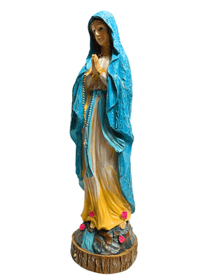 Imagem de Nossa Senhora de Lourdes em Resina 30 cm-TerraCotta Arte Sacra