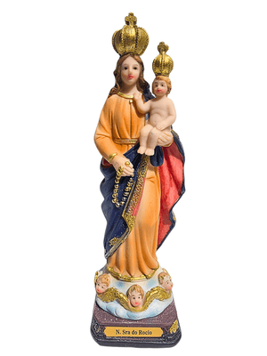 Imagem de Nossa Senhora do Rocio em Resina 20 cm-TerraCotta Arte Sacra