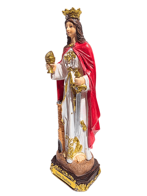Imagem de Santa Barbara em Resina 20 cm-TerraCotta Arte Sacra