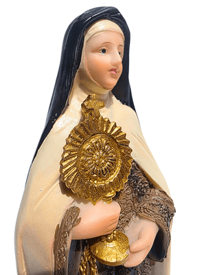 Imagem de Santa Clara em Resina 20 cm-TerraCotta Arte Sacra