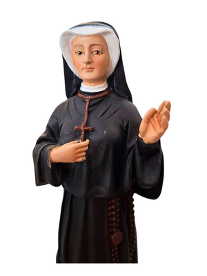 Imagem de Santa Faustina em Resina 20 cm-TerraCotta Arte Sacra