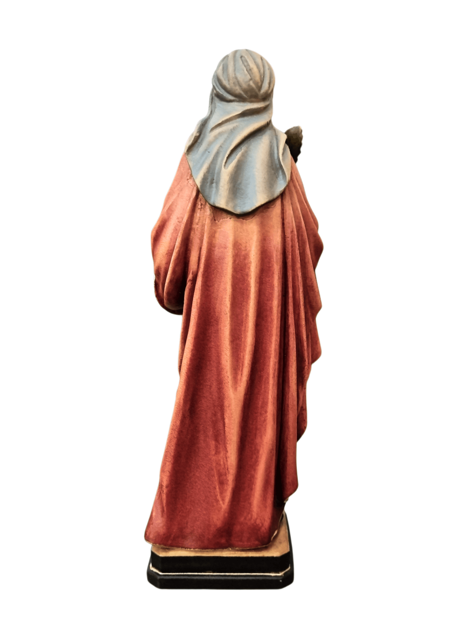 Imagem de Santa Maria Madalena em Madeira Italiana 20 cm-TerraCotta Arte Sacra