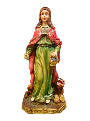 Imagem de Santa Marta em Resina 20 cm-TerraCotta Arte Sacra