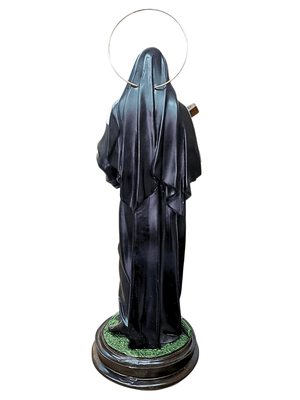 Imagem de Santa Rita 60 cm em Pó de Mármore-TerraCotta Arte Sacra
