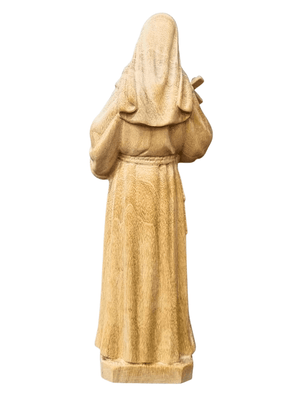 Imagem de Santa Rita em Madeira 16,5 cm-TerraCotta Arte Sacra