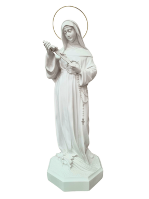 Imagem de Santa Rita em Pó de Mármore 60cm-TerraCotta Arte Sacra
