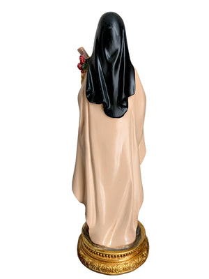 Imagem de Santa Terezinha em Resina 13 cm-TerraCotta Arte Sacra