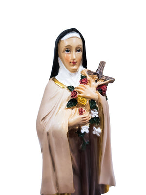 Imagem de Santa Terezinha em Resina 20 cm-TerraCotta Arte Sacra