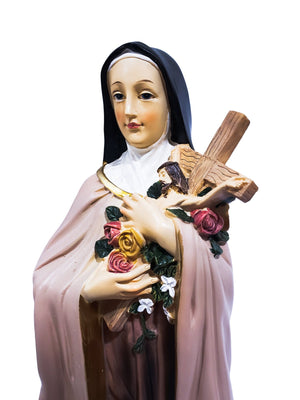 Imagem de Santa Terezinha em Resina 40 cm-TerraCotta Arte Sacra