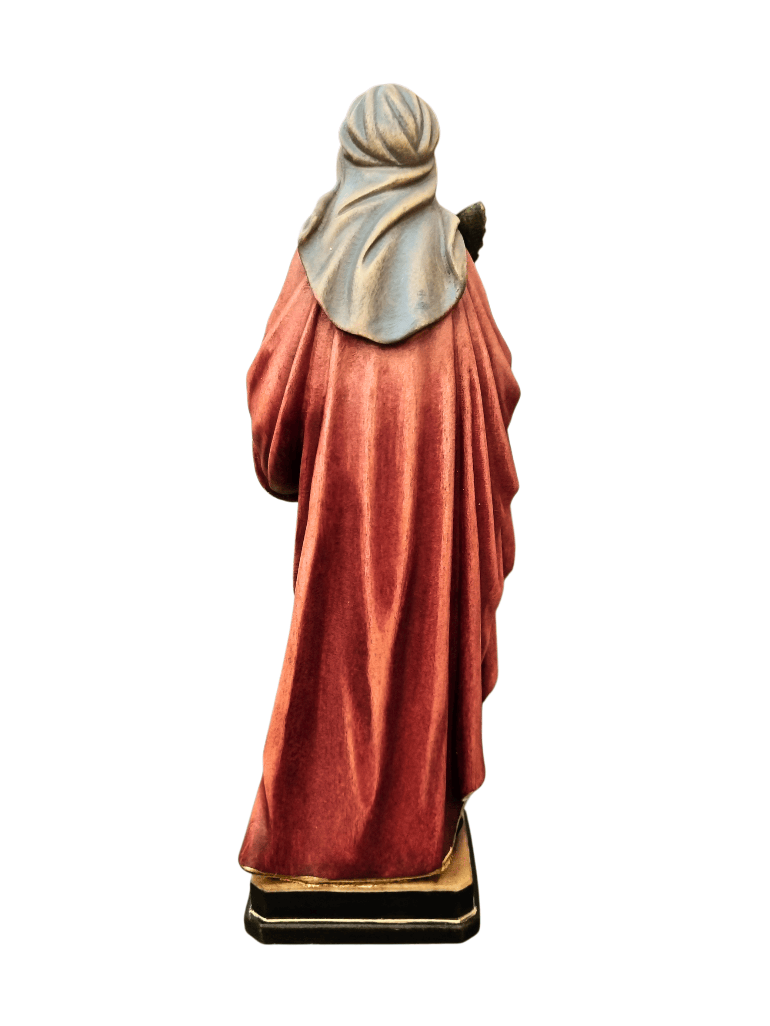 Imagem de Santa Verônica em Madeira Italiana 20 cm-TerraCotta Arte Sacra